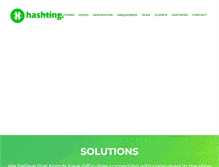 Tablet Screenshot of hashting.com